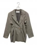 MURRALミューラル）の古着「Peephole jacket/ピープホールジャケット」｜ベージュ