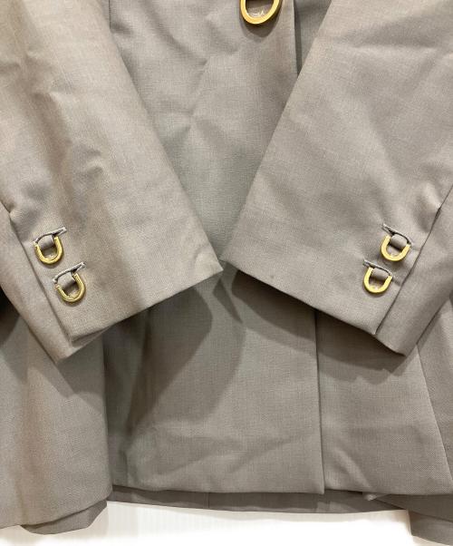 MURRAL（ミューラル）MURRAL (ミューラル) Peephole jacket/ピープホールジャケット ベージュ サイズ:2の古着・服飾アイテム