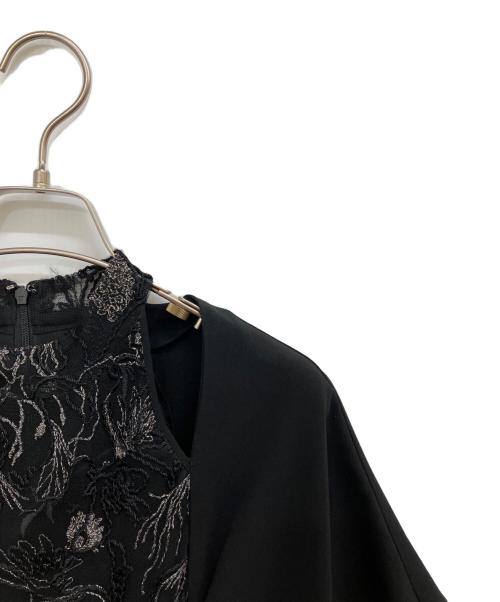 MURRAL（ミューラル）MURRAL (ミューラル) Seem flower lace dress ブラック サイズ:2の古着・服飾アイテム