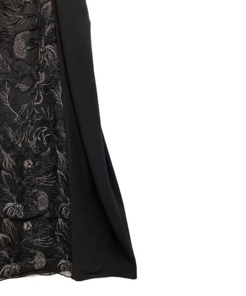 MURRAL（ミューラル）MURRAL (ミューラル) Seem flower lace dress ブラック サイズ:2の古着・服飾アイテム
