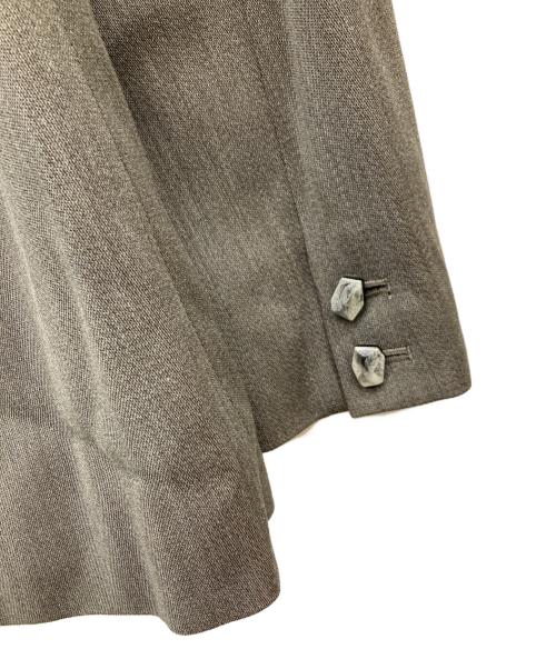 MURRAL（ミューラル）MURRAL (ミューラル) Chambray curvy jacket グレー サイズ:FREEの古着・服飾アイテム