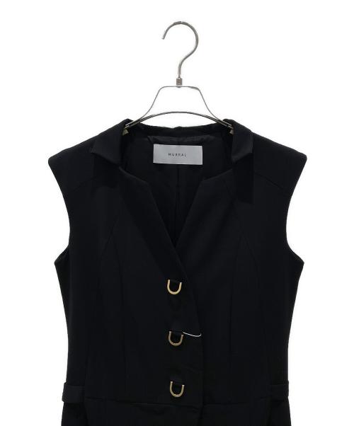 MURRAL（ミューラル）MURRAL (ミューラル) Branching jumpsuit ブラック サイズ:2 未使用品の古着・服飾アイテム