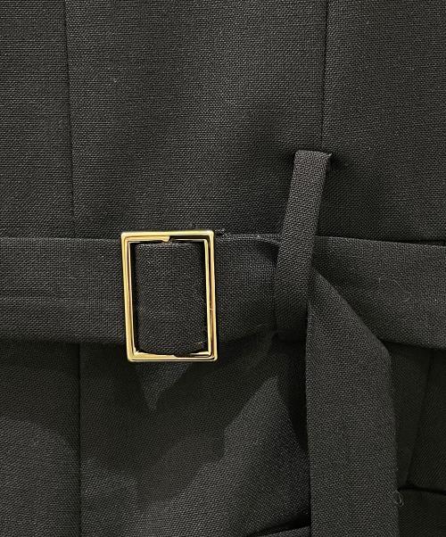 MURRAL（ミューラル）MURRAL (ミューラル) Branching jumpsuit ブラック サイズ:2 未使用品の古着・服飾アイテム