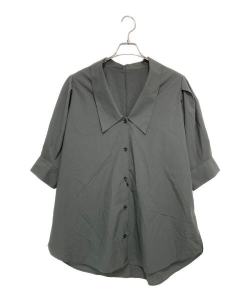 RIM.ARK（リムアーク）RIM.ARK (リムアーク) Quaker collar blouse グレー サイズ:FREE 未使用品の古着・服飾アイテム