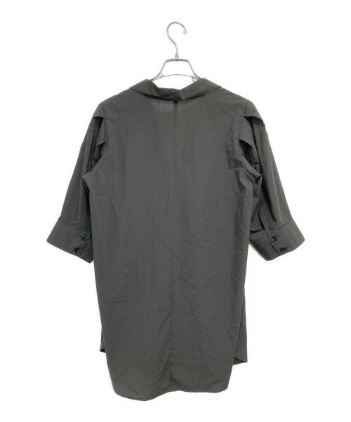 RIM.ARK（リムアーク）RIM.ARK (リムアーク) Quaker collar blouse グレー サイズ:FREE 未使用品の古着・服飾アイテム