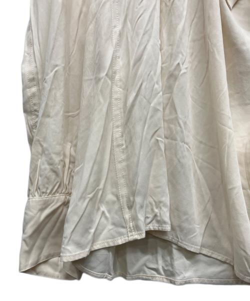 overdue flair（オーバーデュー フレア）overdue flair (オーバーデュー フレア) TIE RAGLAN BLOUSE アイボリー サイズ:Freeの古着・服飾アイテム
