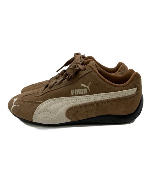 PUMA（プーマ）PUMA (プーマ) SPEEDCAT OG　HAUTE COFFEE-FROSTED IVORY ブラウン サイズ:US　5の古着・服飾アイテム