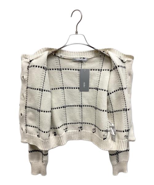sheller（シェリエ）sheller (シェリエ) アンサンブルカーディガン アイボリー サイズ:Free 未使用品の古着・服飾アイテム