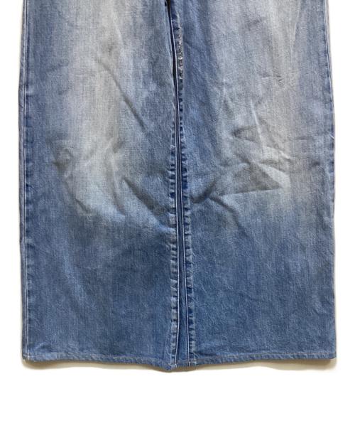 45R（フォーティファイブ・アール）45R (フォーティファイブ・アール) おこめコバチ比女 加工デニムパンツ インディゴ サイズ:2の古着・服飾アイテム
