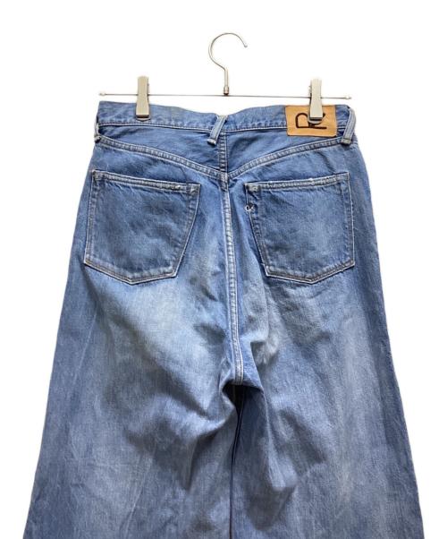 45R（フォーティファイブ・アール）45R (フォーティファイブ・アール) おこめコバチ比女 加工デニムパンツ インディゴ サイズ:2の古着・服飾アイテム