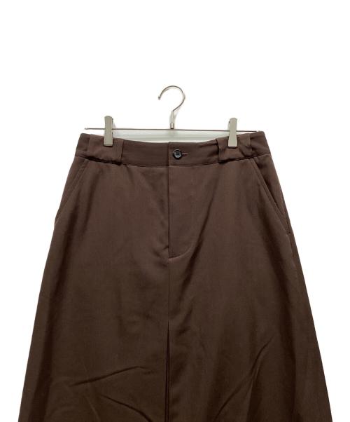 MARGARET HOWELL（マーガレットハウエル）MARGARET HOWELL (マーガレットハウエル) FINE WOOL TWILL ブラウン サイズ:3の古着・服飾アイテム