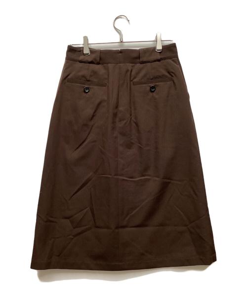 MARGARET HOWELL（マーガレットハウエル）MARGARET HOWELL (マーガレットハウエル) FINE WOOL TWILL ブラウン サイズ:3の古着・服飾アイテム