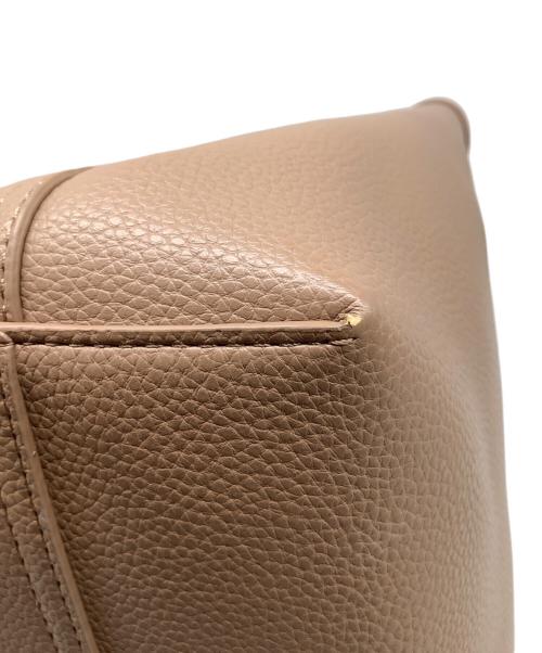 EMPORIO ARMANI（エンポリオアルマーニ）EMPORIO ARMANI (エンポリオアルマーニ) 2WAYショルダーバッグ ベージュの古着・服飾アイテム