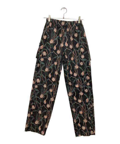 ISABEL MARANT（イザベルマラン）ISABEL MARANT (イザベルマラン) ジップボタニカルパンツ ブラック サイズ:36の古着・服飾アイテム