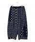 FRAPBOIS（フラボア）の古着「ドットデシン パンツ」｜ネイビー