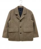 MARGARET HOWELL×Harris Tweedマーガレットハウエル×ハリスツイード）の古着「Patched JKT」｜ブラウン