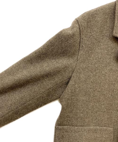 MARGARET HOWELL（マーガレットハウエル）MARGARET HOWELL (マーガレットハウエル) Harris Tweed (ハリスツイード) Patched JKT ブラウン サイズ:Sの古着・服飾アイテム