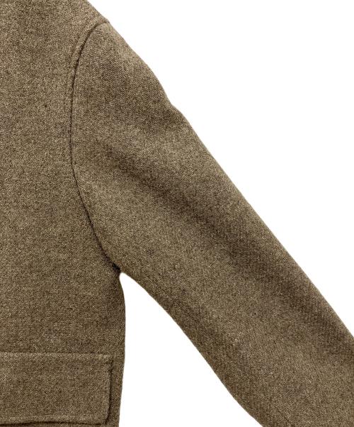 MARGARET HOWELL（マーガレットハウエル）MARGARET HOWELL (マーガレットハウエル) Harris Tweed (ハリスツイード) Patched JKT ブラウン サイズ:Sの古着・服飾アイテム