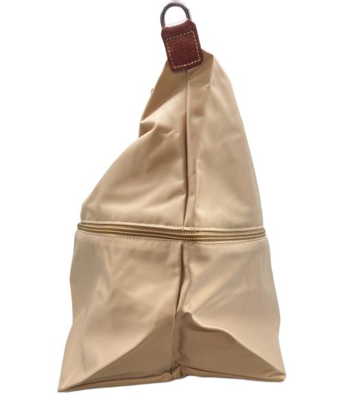 LONGCHAMP（ロンシャン）LONGCHAMP (ロンシャン) 2wayトラベルバッグ ベージュの古着・服飾アイテム