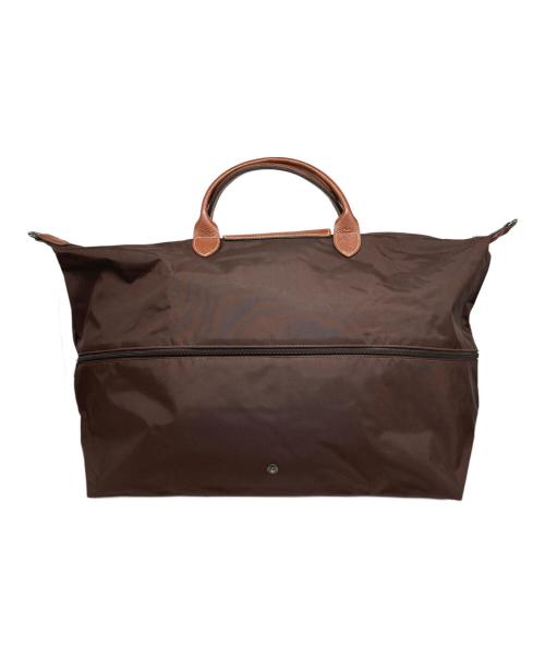LONGCHAMP（ロンシャン）LONGCHAMP (ロンシャン) 2wayトラベルバッグ ブラウンの古着・服飾アイテム