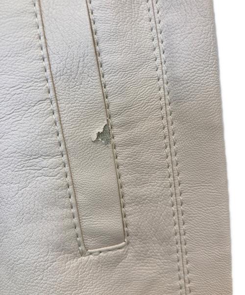 STELLA McCARTNEY（ステラマッカートニー）STELLA McCARTNEY (ステラマッカートニー) フェイクレザーイージーパンツ　603599 ベージュ サイズ:36の古着・服飾アイテム