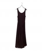 Estella.Kエステラケー）の古着「Vera Open Back Dress　192-51049」｜ブラウン