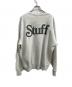 FLAGSTUFF (フラグスタフ) 18ozクルーネックスウェット ライトグレー サイズ:M：8000円