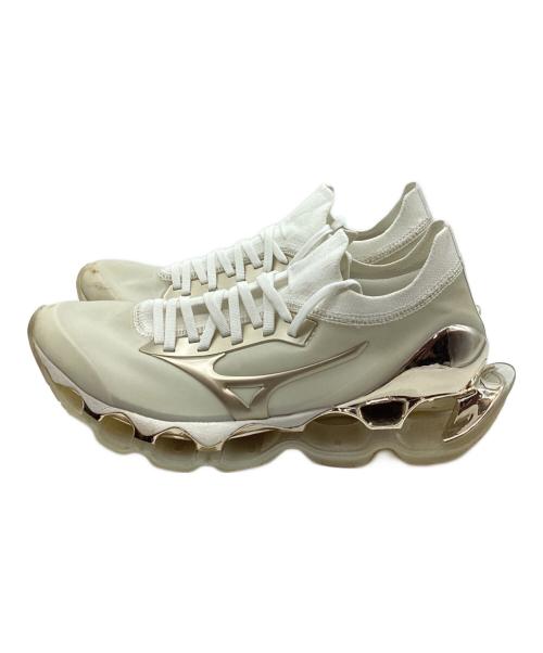 MIZUNO（ミズノ）MIZUNO (ミズノ) Hajime Sorayama (ハジメ ソラヤマ) スニーカー SNOW WHITE サイズ:25.5の古着・服飾アイテム