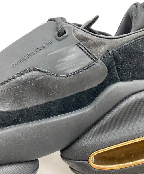 BALMAIN（バルマン）BALMAIN (バルマン) スニーカー ブラック×ゴールド サイズ:38の古着・服飾アイテム