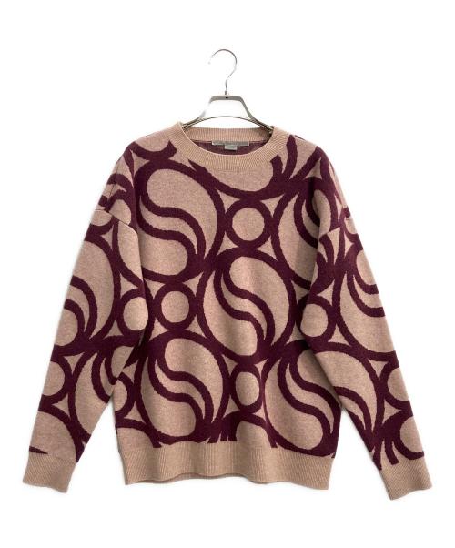 STELLA McCARTNEY（ステラマッカートニー）STELLA McCARTNEY (ステラマッカートニー) S-Wave ニット ピンク サイズ:36の古着・服飾アイテム