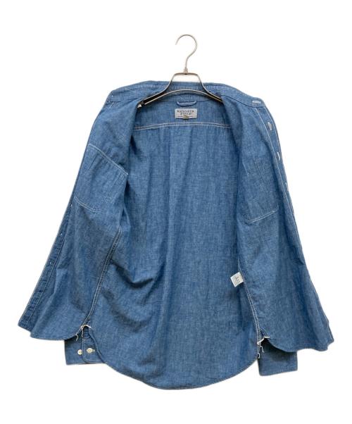 kenneth field（ケネスフィールド）kenneth field (ケネスフィールド) シャンブレーシャツ インディゴ サイズ:XSの古着・服飾アイテム