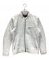 FREEDOM（フリーダム）の古着「シングルライダースジャケット」｜ホワイト