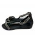 STACCATO (スタッカート) フラットサンダル ブラック サイズ:24cm：4000円