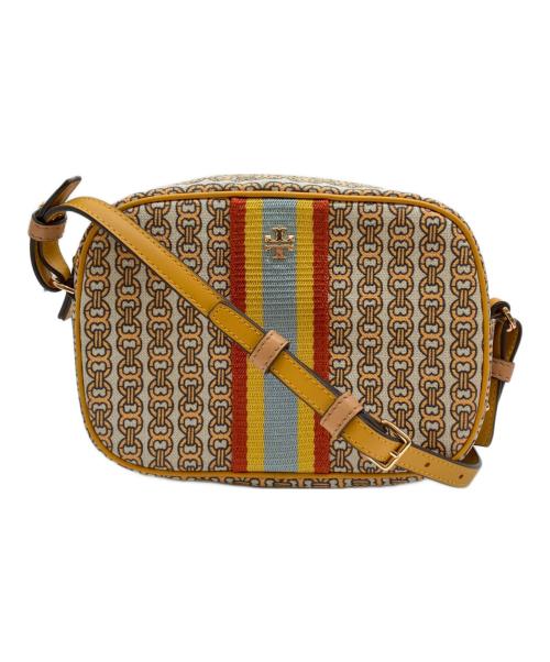 TORY BURCH（トリーバーチ）TORY BURCH (トリーバーチ) GEMINI LINK CANVAS MINI BAG ベージュ 未使用品の古着・服飾アイテム