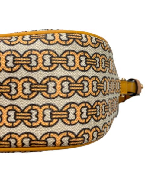 TORY BURCH（トリーバーチ）TORY BURCH (トリーバーチ) GEMINI LINK CANVAS MINI BAG ベージュ 未使用品の古着・服飾アイテム