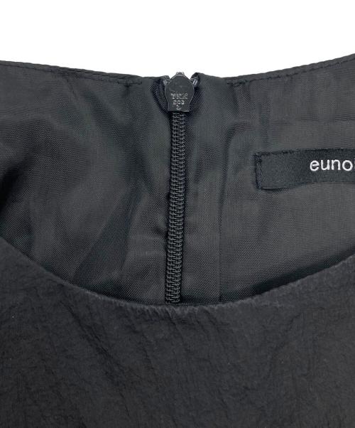 eunoia（ユノイア）eunoia (ユノイア) leaf string vest ブラック サイズ:FREEの古着・服飾アイテム