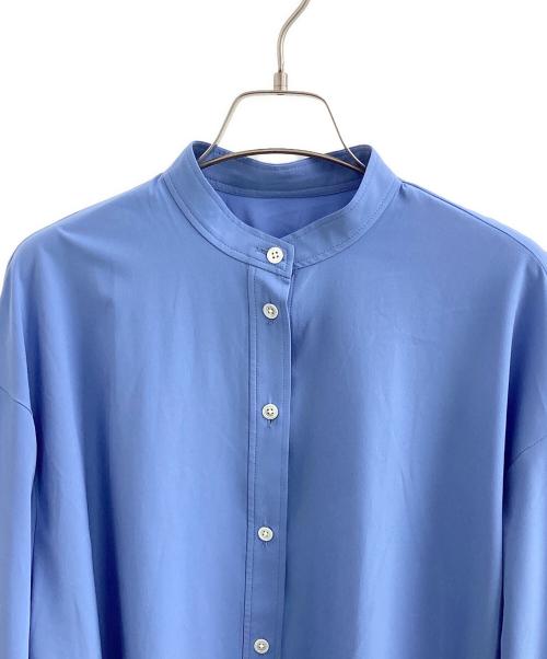 UNFILO（アンフィーロ）UNFILO (アンフィーロ) ラッシュガード オーバーシャツ ブルー サイズ:Sの古着・服飾アイテム