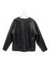 BEAMS (ビームス) ムートンカーディガン ブラック×ナチュラル サイズ:L：22000円