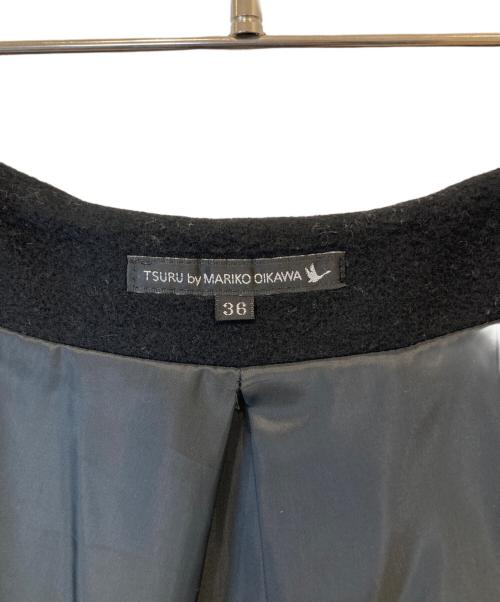 TSURU by MARIKO OIKAWA（ツルバイマリコオイカワ）Tsuru by Mariko Oikawa (ツルバイマリコオイカワ) ラップスカート SK-2183060 ブラック サイズ:36の古着・服飾アイテム