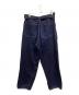 COMOLI (コモリ) ベルテッドパンツ インディゴ サイズ:3：25000円
