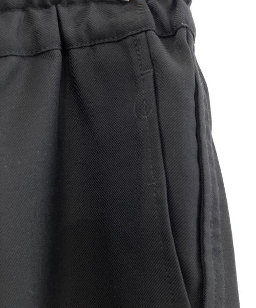 COMME des GARCONS SHIRT（コムデギャルソンシャツ）COMME des GARCONS SHIRT (コムデギャルソンシャツ) ポリウールギャバ イージーパンツ ブラック サイズ:Mの古着・服飾アイテム