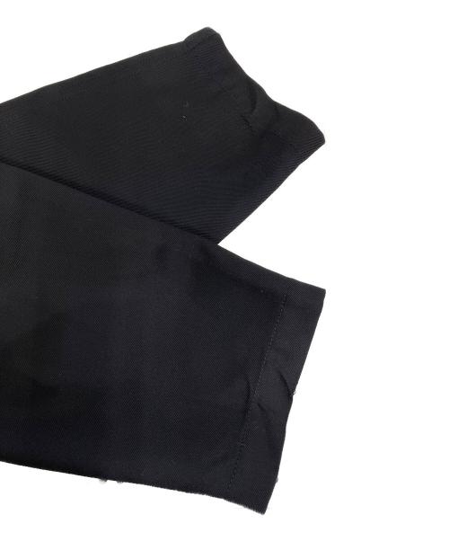 COMME des GARCONS SHIRT（コムデギャルソンシャツ）COMME des GARCONS SHIRT (コムデギャルソンシャツ) ポリウールギャバ イージーパンツ ブラック サイズ:Mの古着・服飾アイテム