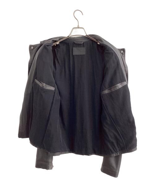 ALL SAINTS（オールセインツ）ALL SAINTS (オールセインツ) レザーライダースジャケット ブラック サイズ:Mの古着・服飾アイテム