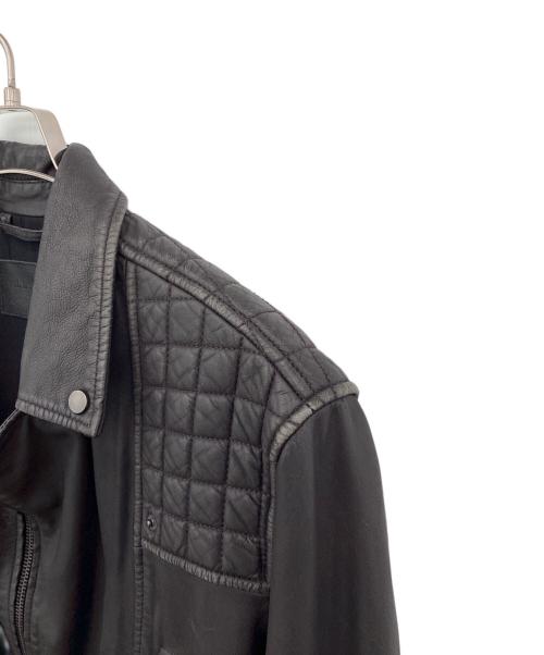 ALL SAINTS（オールセインツ）ALL SAINTS (オールセインツ) レザーライダースジャケット ブラック サイズ:Mの古着・服飾アイテム