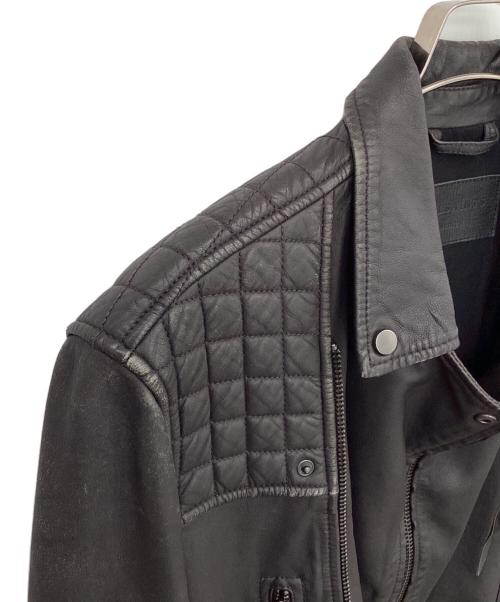 ALL SAINTS（オールセインツ）ALL SAINTS (オールセインツ) レザーライダースジャケット ブラック サイズ:Mの古着・服飾アイテム
