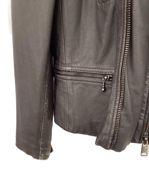 ALL SAINTS（オールセインツ）ALL SAINTS (オールセインツ) レザーライダースジャケット ブラック サイズ:Mの古着・服飾アイテム