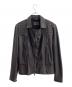 ALL SAINTS (オールセインツ) レザーライダースジャケット ブラック サイズ:M：13000円