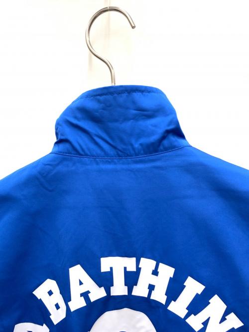 A BATHING APE（ア ベイシング エイプ）A BATHING APE (ア ベイシング エイプ) コーチジャケット ブルー サイズ:Sの古着・服飾アイテム