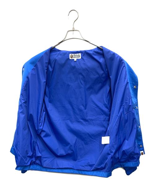 A BATHING APE（ア ベイシング エイプ）A BATHING APE (ア ベイシング エイプ) コーチジャケット ブルー サイズ:Sの古着・服飾アイテム