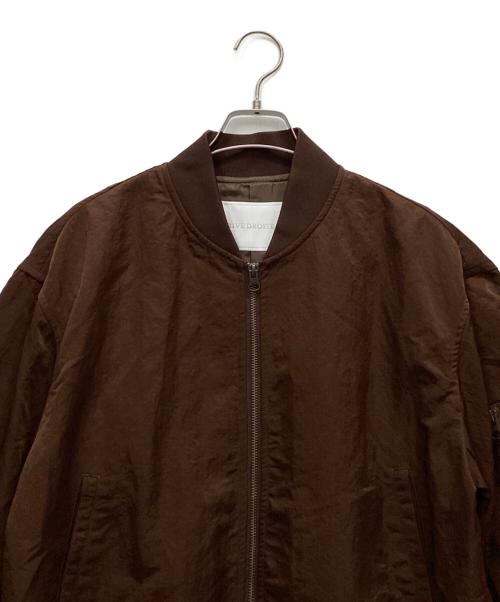 RIVE DROITE（リヴドロワ）RIVE DROITE (リヴドロワ) ショートMA-１ ブラウン サイズ:Fの古着・服飾アイテム